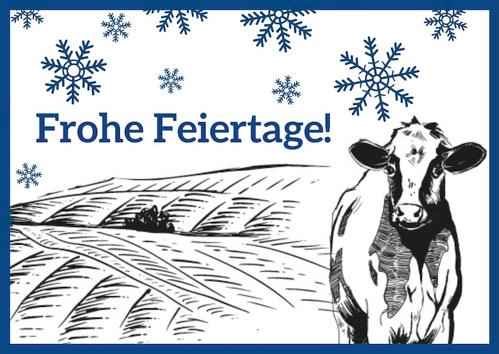 Frohe Festtage!